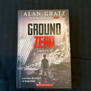 Scholastic Hardcover with Red and Black Text